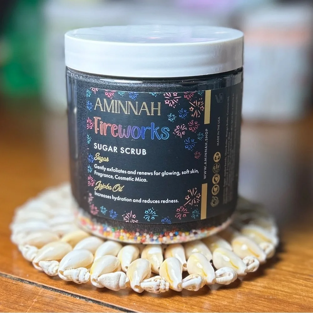 Aminnah Fireworks Sugar Scrub - Limited Edition NEW!